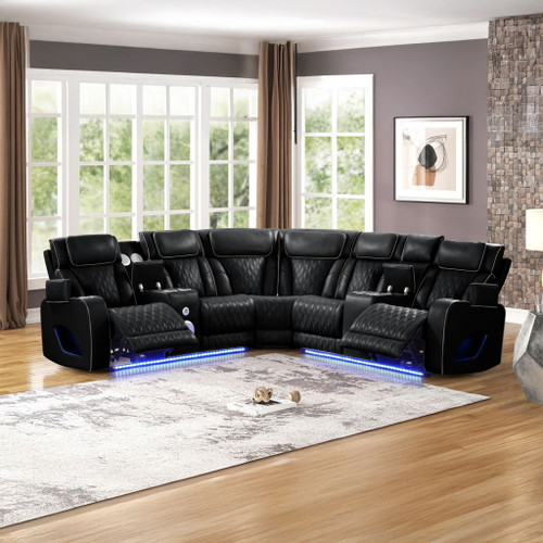 Fortuner - Power Recliner Sectional Sofa