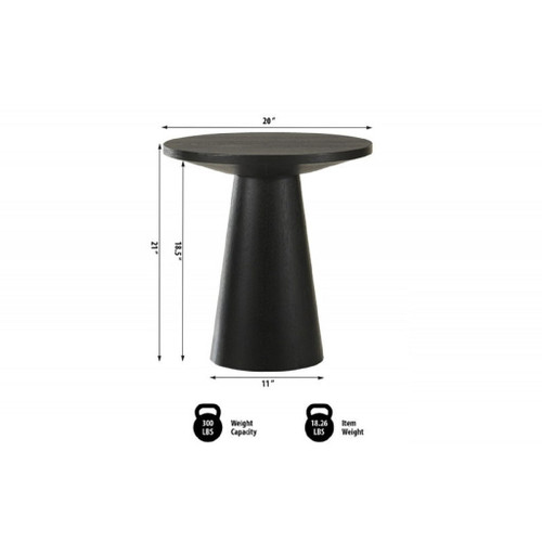 Round Console Table With Pedestal Base