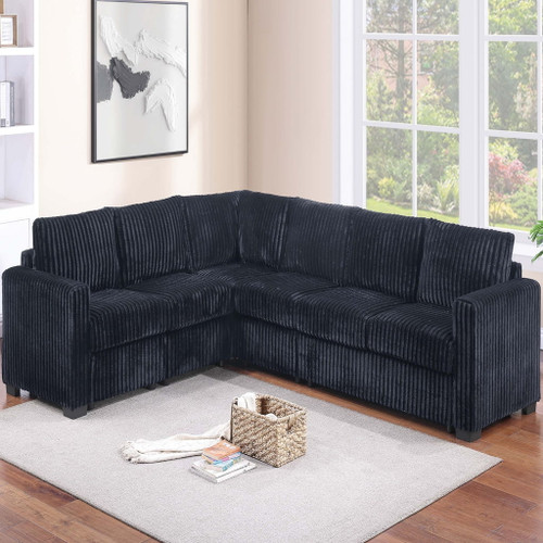 L-Shaped Sectional Set For Living Room