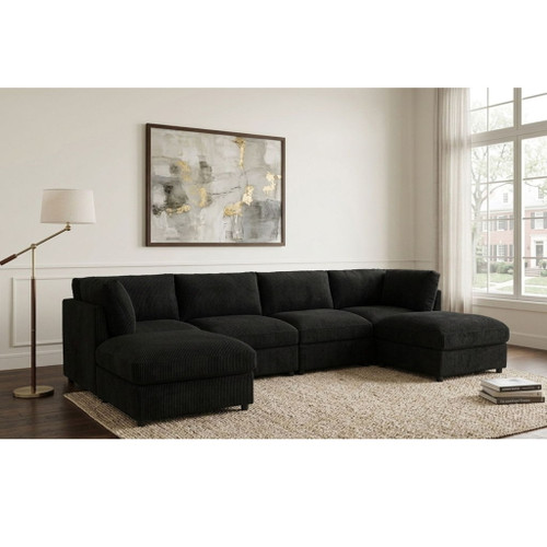Modern Reversible Modular Sectional