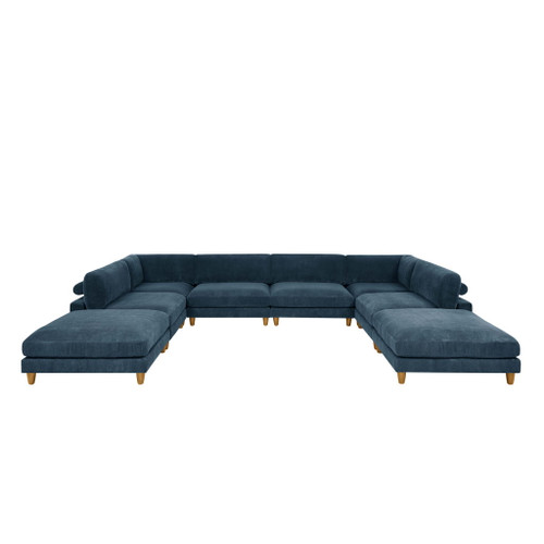 Modern Modular Sectional With Adjustable Back Support
