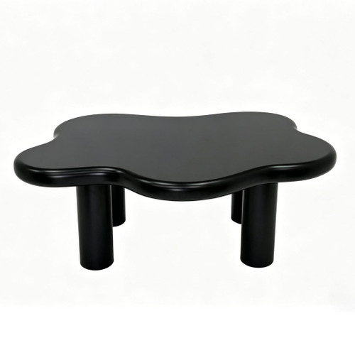 Cloud Shaped Coffee Table With 4 Round Legs