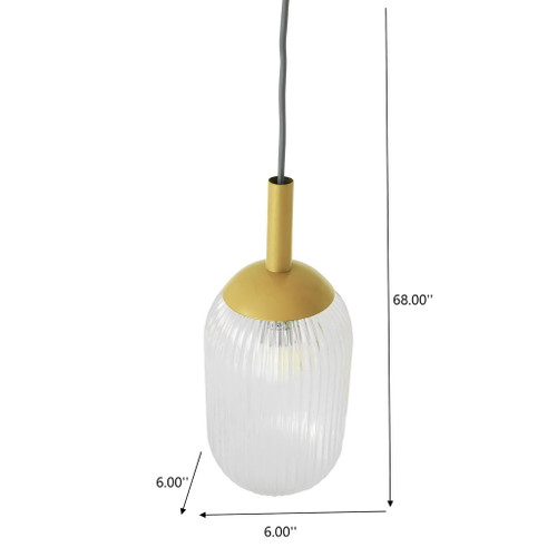Gemma - Pendant Lamp - Gold