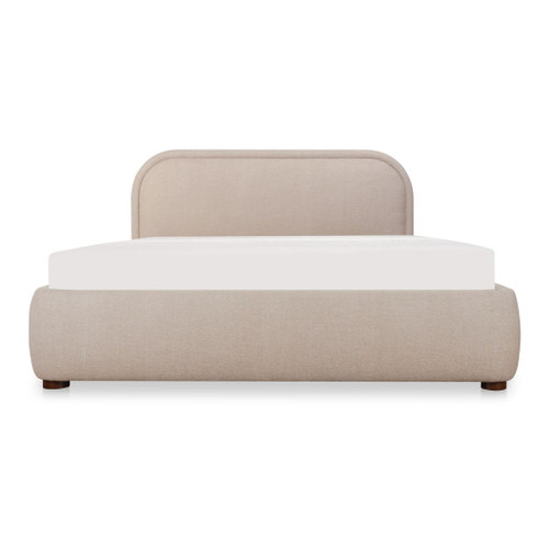 Colin - King Storage Bed - Light Brown