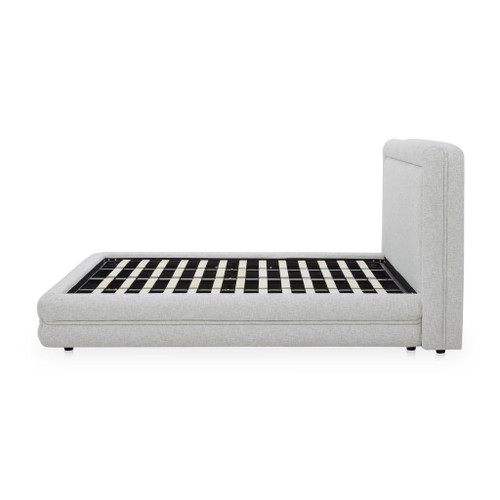 Tory - King Bed Pebble - Pebble