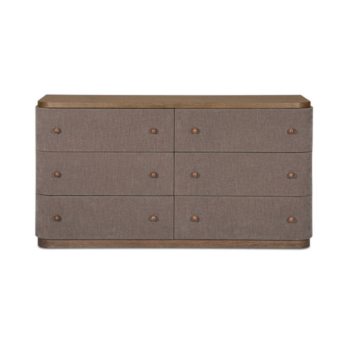 Simone - 6 Drawer Dresser - Brown