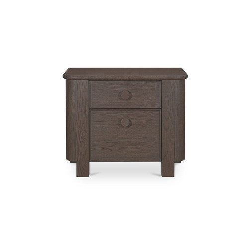 Loren - Large Nightstand - Dark Brown