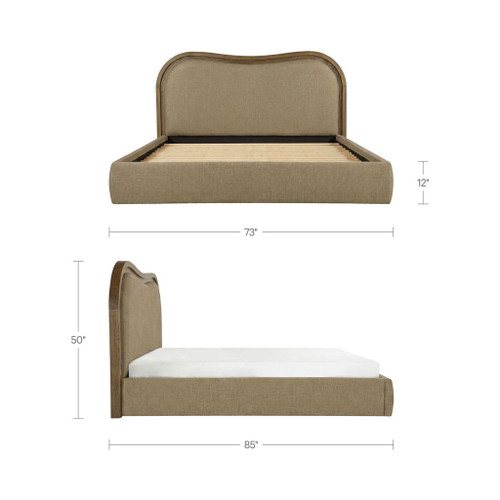 Camilla - Queen Bed - Green