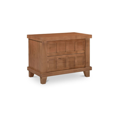 Enya - Nightstand - Red / Oak