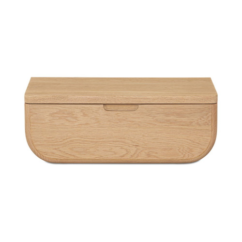 Hettie - Floating Nightstand - Natural / Brown