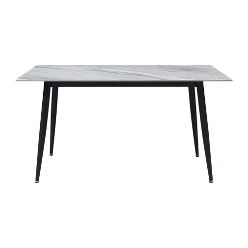 Salerno - Dining Table - Black / Gray