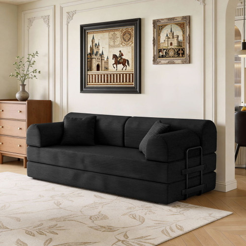 Convertible Sleeper Sofa Bed For Living Room