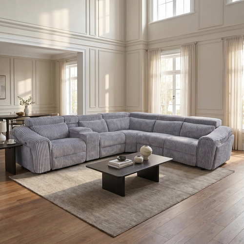 Yash Premium Corduroy Sectional