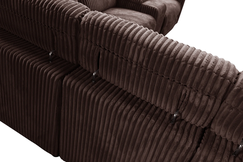 Yash Premium Corduroy Sectional