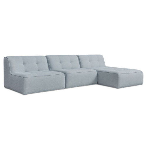 Sunseeker - 3 Piece Outdoor Lounge - Light Blue