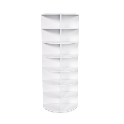 Rotating Shoe Rack Tower