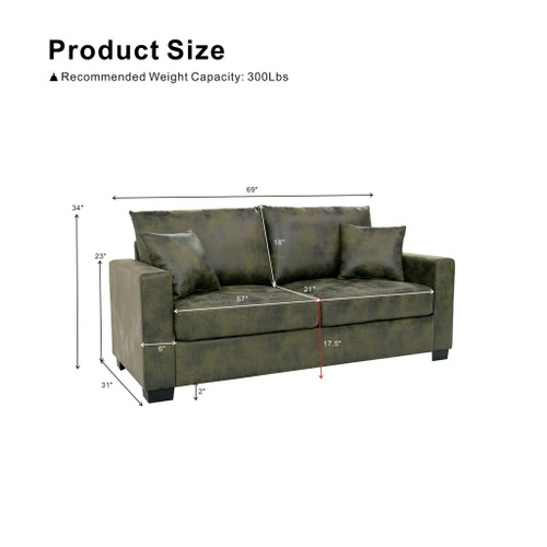 2 Seater Sofa For Living Room