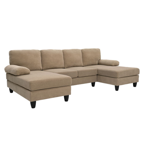 U-Shaped Sofa With Dual Chaise