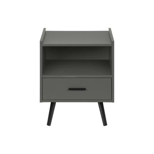 Modern Accent Table With Storage Drawer