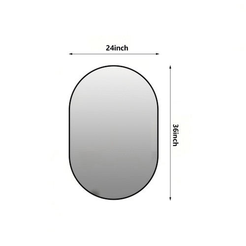 Modern Framed Bathroom Vanity Mirror
