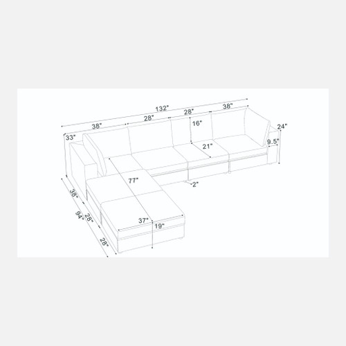 Reversible Modular Sectional