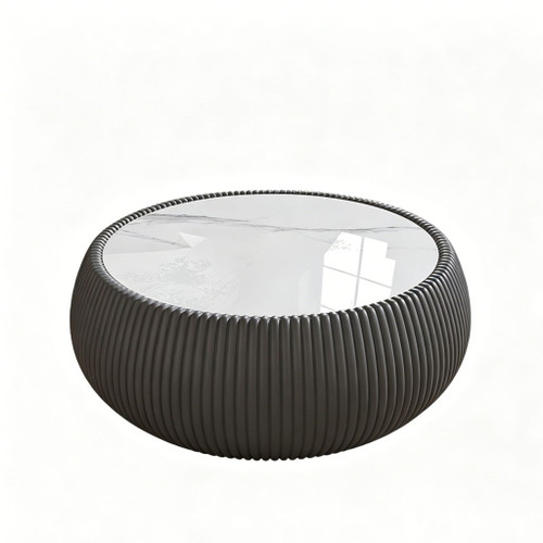 Drum Shaped Coffee Table