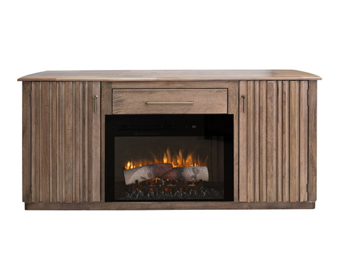 Mezquite - 1 Drawer & 2 Door TV Stand For Fire Place