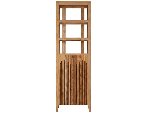 Porter - 2 Door Bookcase - Brown