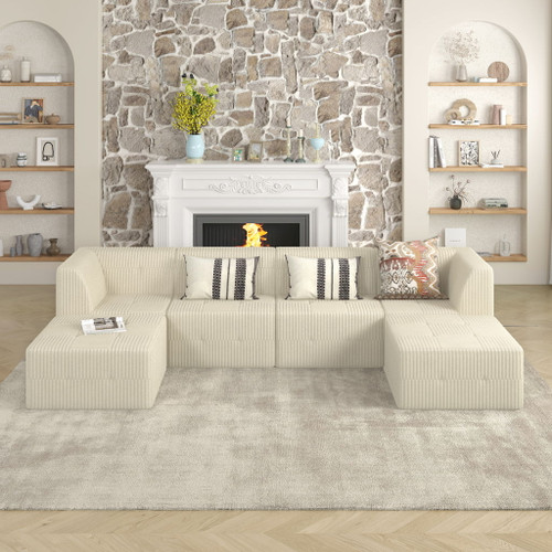 Modern Minimalist Sleeper Sofa, Compressed Sectional Single Seat