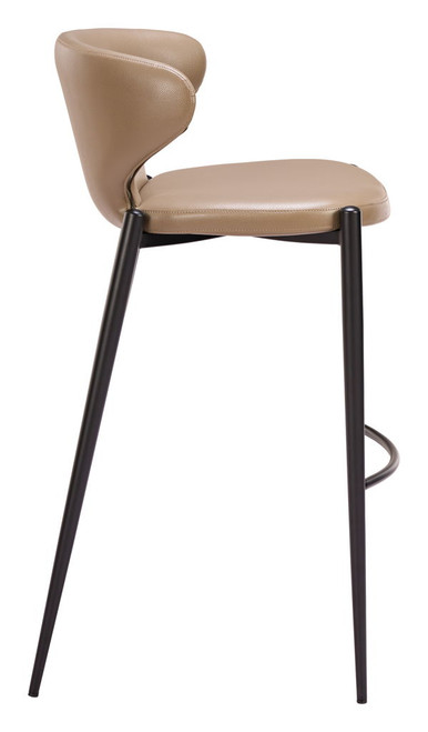 Lino - Barstool (Set of 2) - Brown