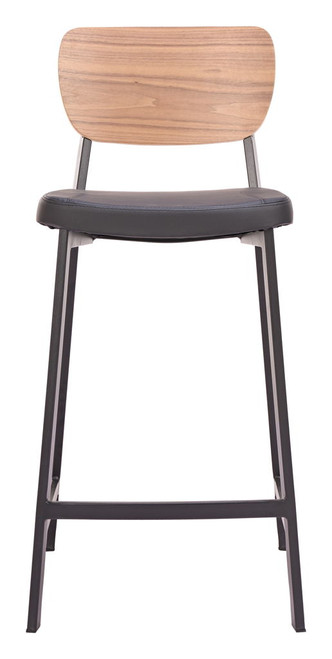 Ardenne - Counter Stool (Set of 2) - Black / Brown