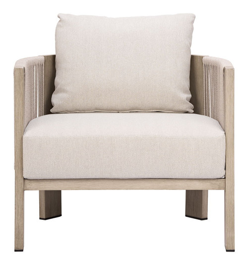 Sunlit Springs - Accent Chair - Gray / Light Brown