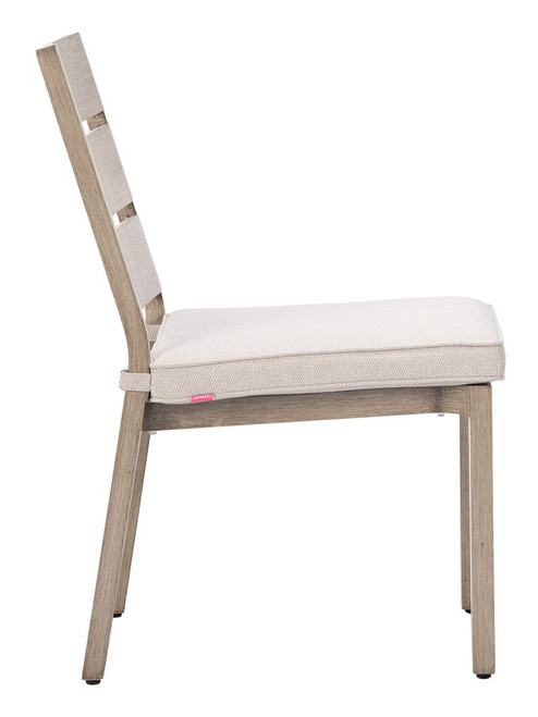 Reefline - Armless Dining Chair (Set of 2) - Gray / Light Brown
