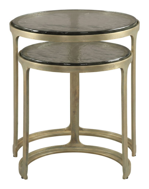 Tessa - Nesting Tables - Brass