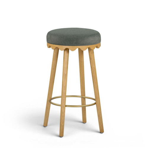 Oodle - Performance Vegan Mohair Stool