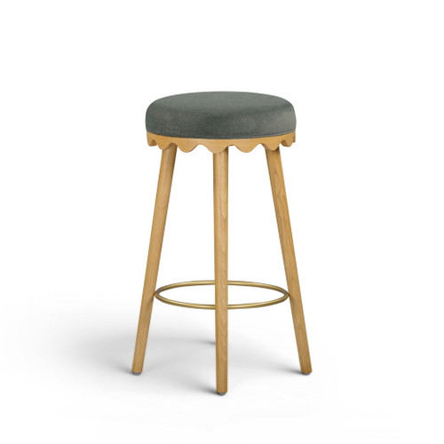 Oodle - Performance Vegan Mohair Stool
