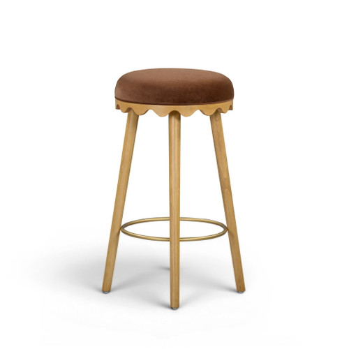 Oodle - Performance Vegan Mohair Stool