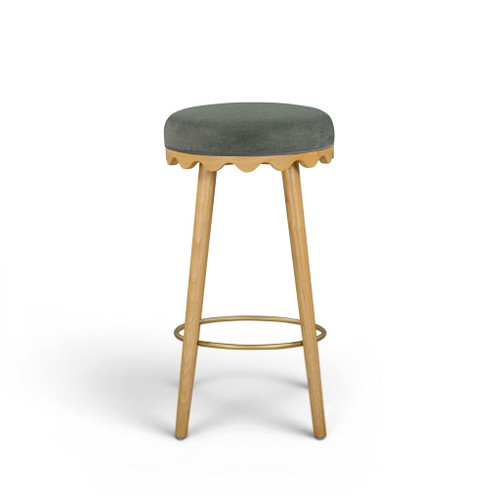 Oodle - Performance Vegan Mohair Stool