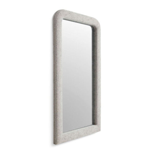 Heidi - Floor Mirror Textured Fabric