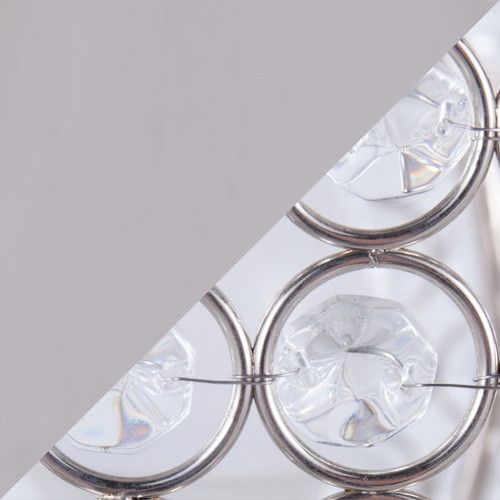 Ashland - Contemporary Table Lamp Round Clear Crystal Beads (Set of 2) - Polished Nickel