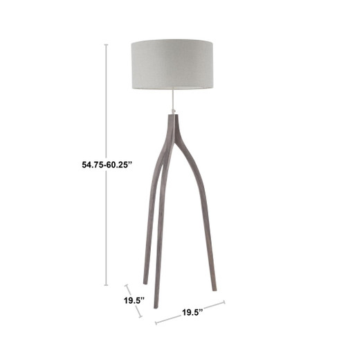 Wishbone - Contemporary Floor Lamp