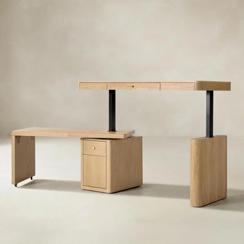 Veritas 360-Degree Rotating Desk Electric Adjustable Standing Desk