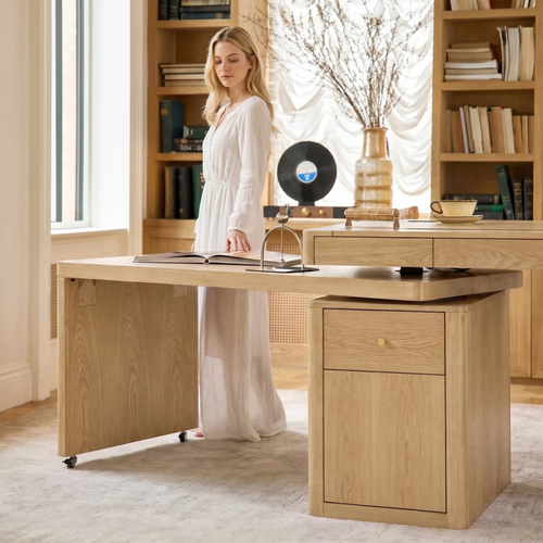 Veritas 360-Degree Rotating Desk Electric Adjustable Standing Desk