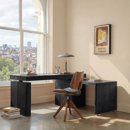 Veritas 360-Degree Rotating Desk Electric Adjustable Standing Desk