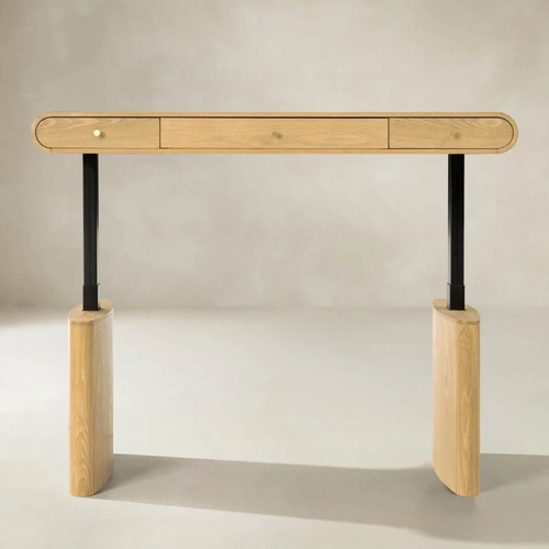 Louise Mid-Century Modern Electric Adjustable Standing Desk