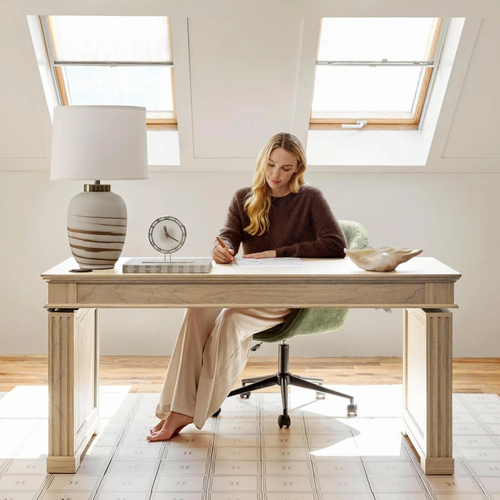 Julia Farmhouse Electric Adjustable Standing Desk