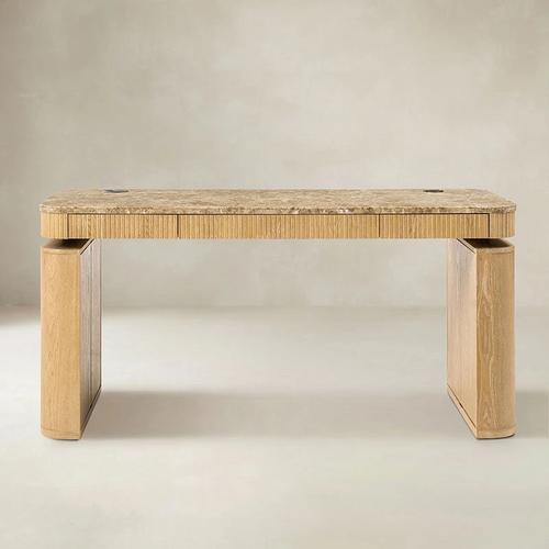 Baggio Marble Electric Adjustable Standing Desk