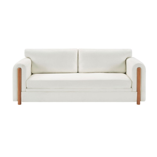 Modern 3 Seater Upholstered Couch Sofa For Living Room