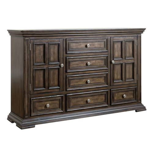 Big Valley - 2 Door 6 Drawer Dresser