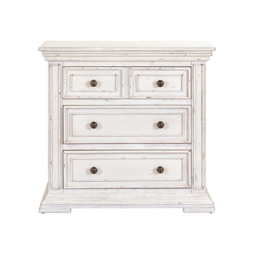 Big Valley - Bedside Chest With Charging Station